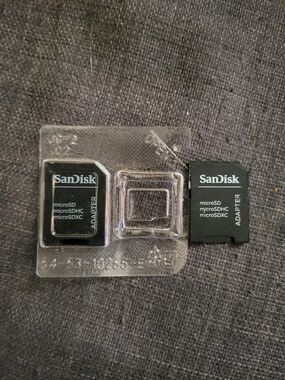 Andis Black microSD to SD Card Adapter - Pack of 2